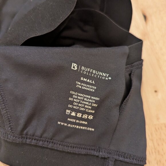 Buffbunny Heart Breaker Sports Bra - Onyx Black - S (NWT) - Picture 9 of 9